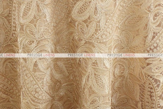 French Lace Table Runner - Antique
