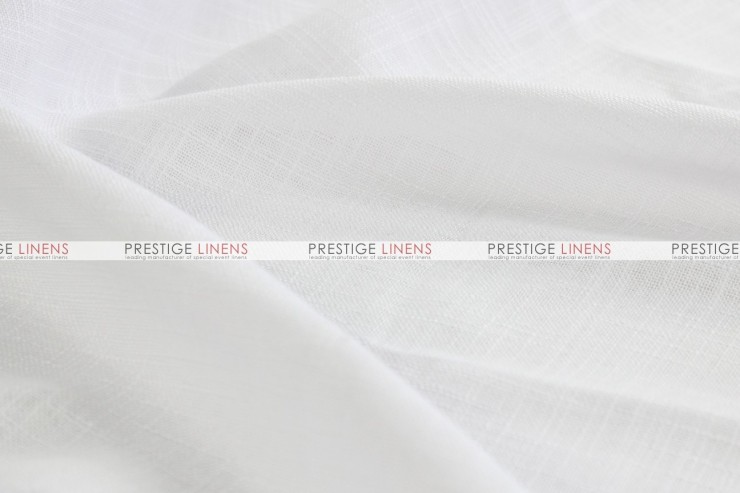 Dublin Linen Draping - White