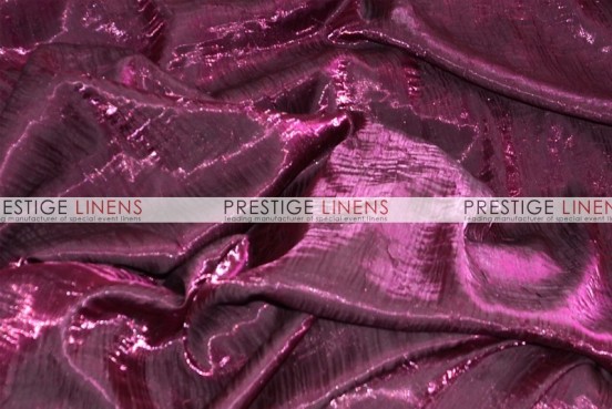 Iridescent Crush Table Runner - Fuchsia/Black