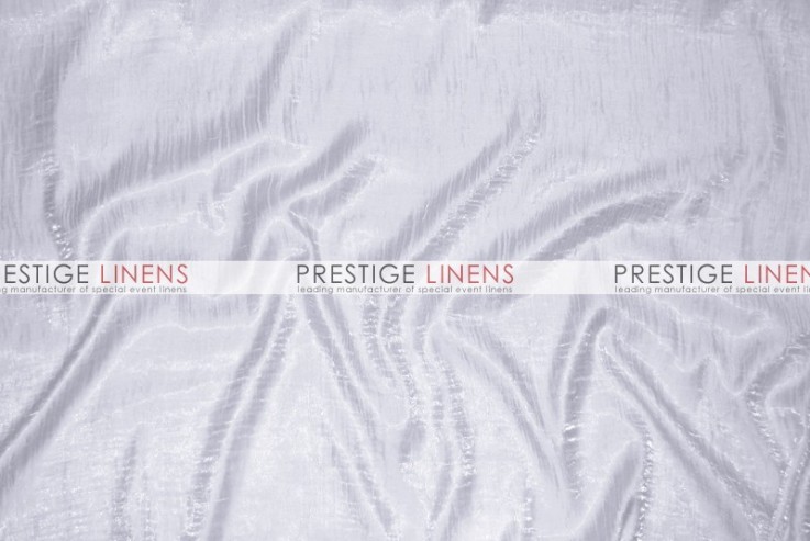 Iridescent Crush Table Runner - Lt Silver