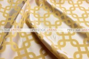 Links Jacquard Table Runner - Mustard