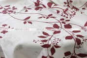 Liz Linen Table Runner - Burgundy