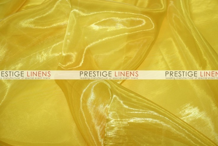 Mirror Organza Table Runner - 426 Yellow