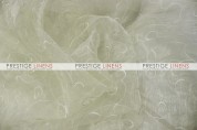 Organza Swirl Table Runner - 128 Ivory