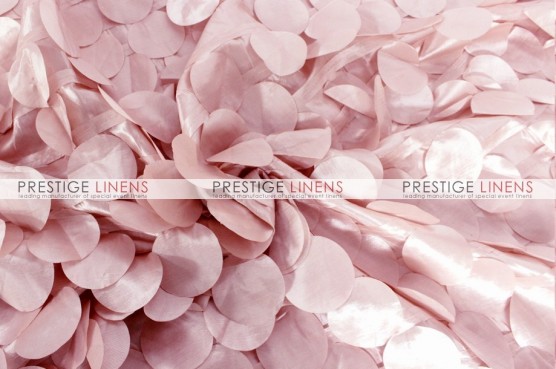 Petal Taffeta Table Runner - Blush Pink