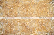 Rosette Satin Table Runner - Honey