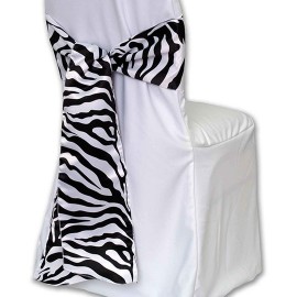 ZEBRA PRINT CHARMEUSE