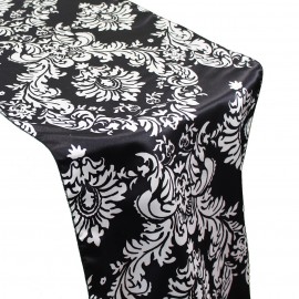 DAMASK PRINT CHARMEUSE