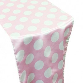 POLKA DOT PRINT CHARMEUSE