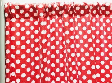 POLKA DOT PRINT CHARMEUSE