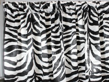 ZEBRA PRINT CHARMEUSE