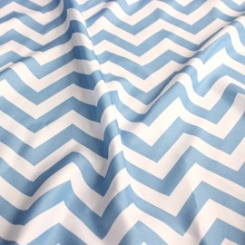 CHEVRON PRINT POLY