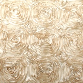 ROSETTE SATIN