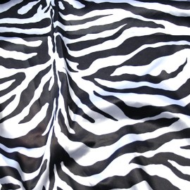 ZEBRA PRINT CHARMEUSE