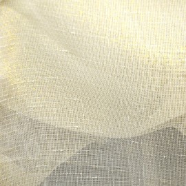 Metallic Sheer Linen