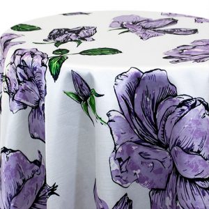 POLY PRINT - ANNA'S ROSE