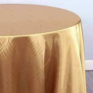 Charmeuse Satin Table Linen - 226 Gold