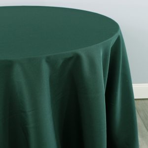 Polyester Poplin (Double-Wide) Table Linen - 732 Hunter