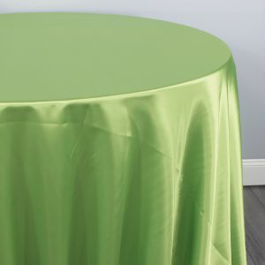 Charmeuse Satin Table Linen - 826 Sage