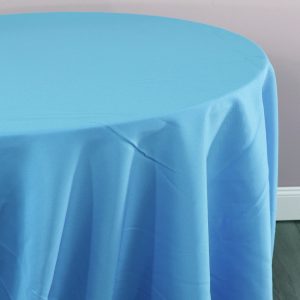 Polyester Poplin (Double-Wide) Table Linen - 932 Turquoise