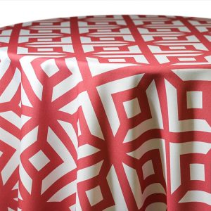 Poly Print - Axis Table Linen - Clay