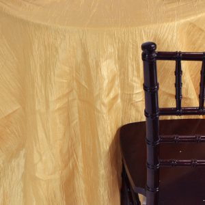 Crushed Taffeta Table Linen - 245 Sunset