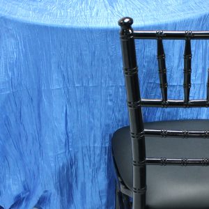 Crushed Taffeta Table Linen - 954 Cornflower