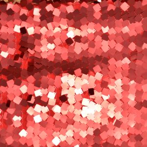 Dazzle Square Sequins Table Linen - Red