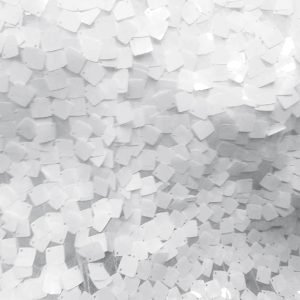 Dazzle Square Sequins Table Linen - White