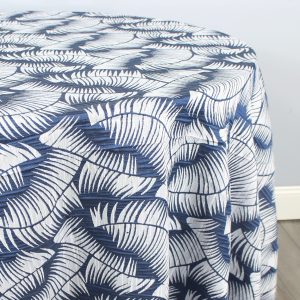 Fern Table Linen - Navy