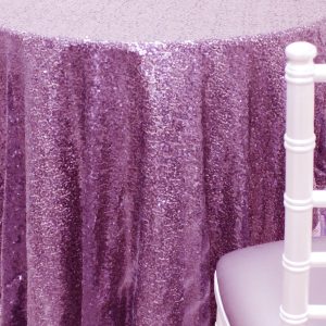 Glitz Sequins Table Linen - Orchid