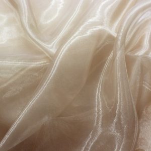 Mirror Organza Table Linen - 130 Champagne