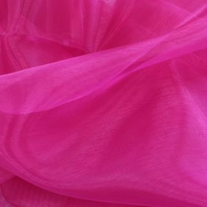 Mirror Organza Table Linen - 528 Hot Pink