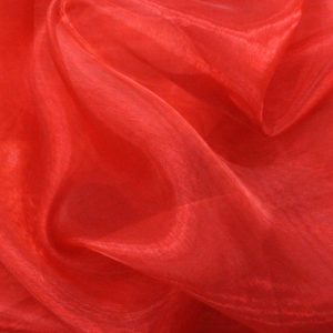 Mirror Organza Table Linen - 626 Red