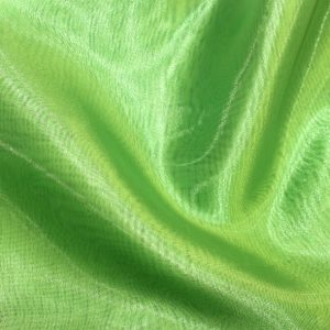 Mirror Organza Table Linen - 726 Lime