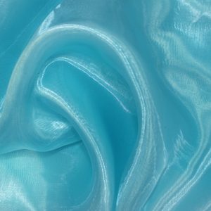 Mirror Organza Table Linen - 936 Lt Aqua