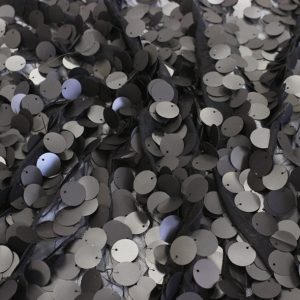 Payette Sequins Table Linen - Black