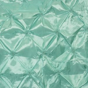 Pinwheel Taffeta Table Linen - Mint
