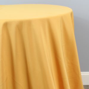 Polyester Poplin (Double-Wide) Table Linen - 226 Gold