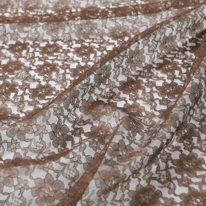 Rachelle Lace Table Linen - 333 Brown