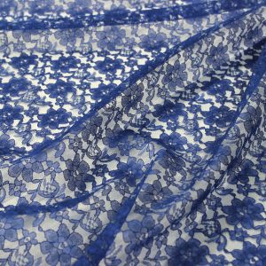 Rachelle Lace Table Linen - 934 Navy