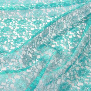 Rachelle Lace Table Linen - 951 Tiffany Blue