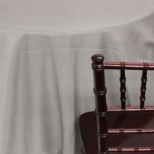Rustic Linen Table Linen - Silver