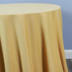 Scuba Stretch Table Linen - Gold