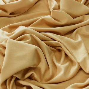 Scuba Stretch Drape Panel - Gold