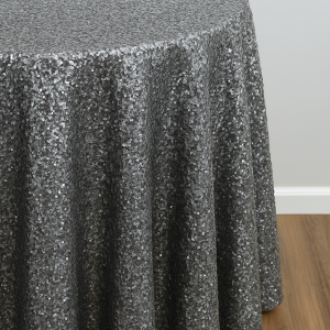 Gatsby Sequins Table Linen - Silver