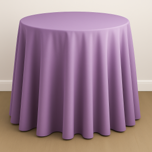 Imperial Taffeta Table Linen - Dk. Lilac