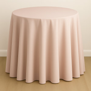 Imperial Taffeta Table Linen - Romantic Pink