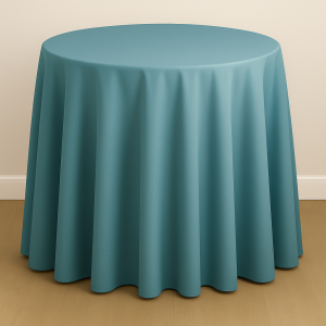 Imperial Taffeta Table Linen - Sea Teal