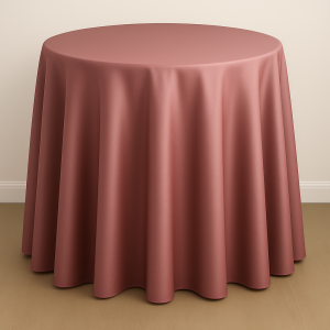 Mystique Satin Table Linen - Berry